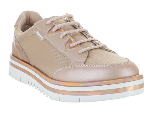 Tenis Coqueta Oro Rosado para Niña