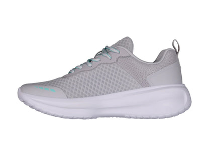 Tenis Charly Road Casual Gris y Aqua para Mujer