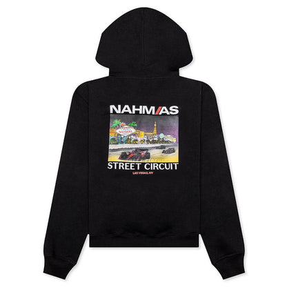Feature x Nahmias Street Circuit Hoodie Black