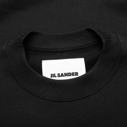 Stitch Detail T Shirt Black