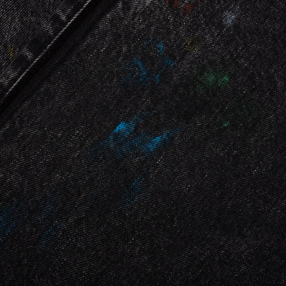 Pants 5 Pockets Washed Black