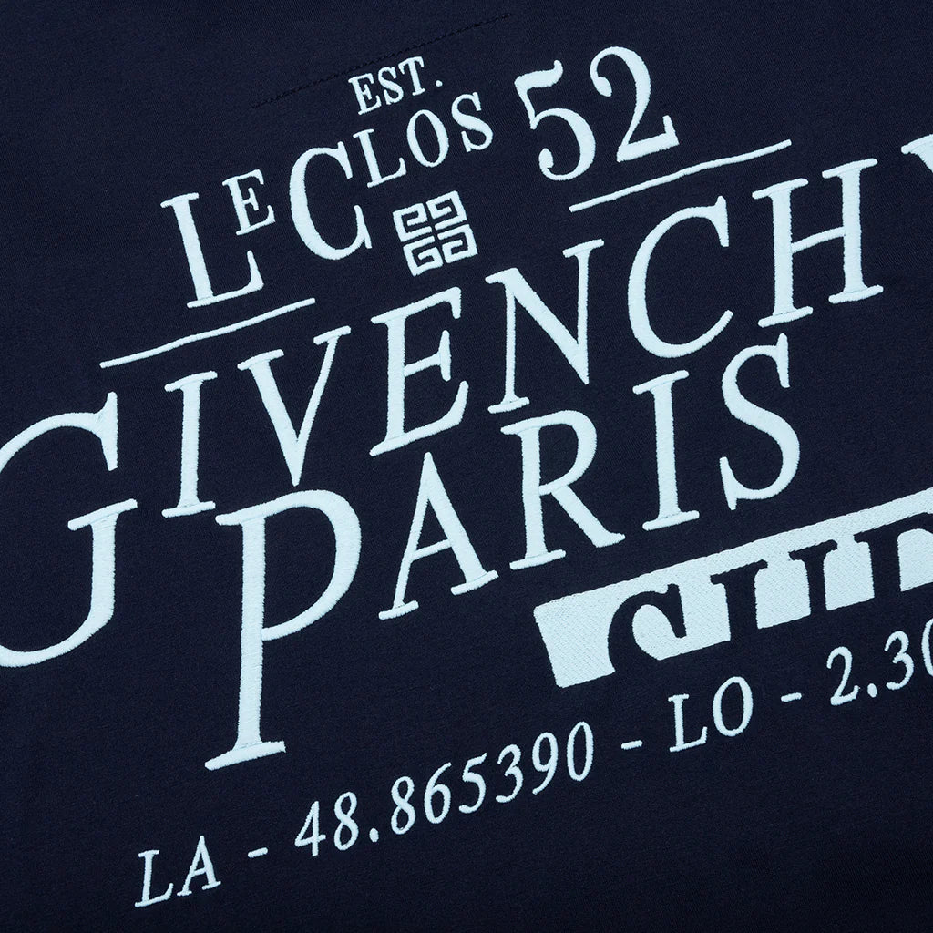 LeClos 52 Boxy T Shirt Navy