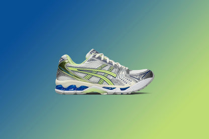 Gel Kayano 14 White Lime Green