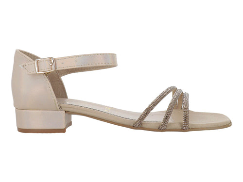 Sandalias Miroslava Platina para Niña