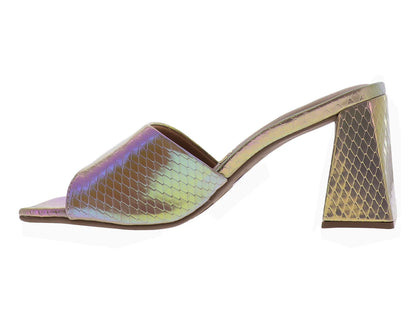 Sandalias Vizzano Beige Holográfico para Mujer