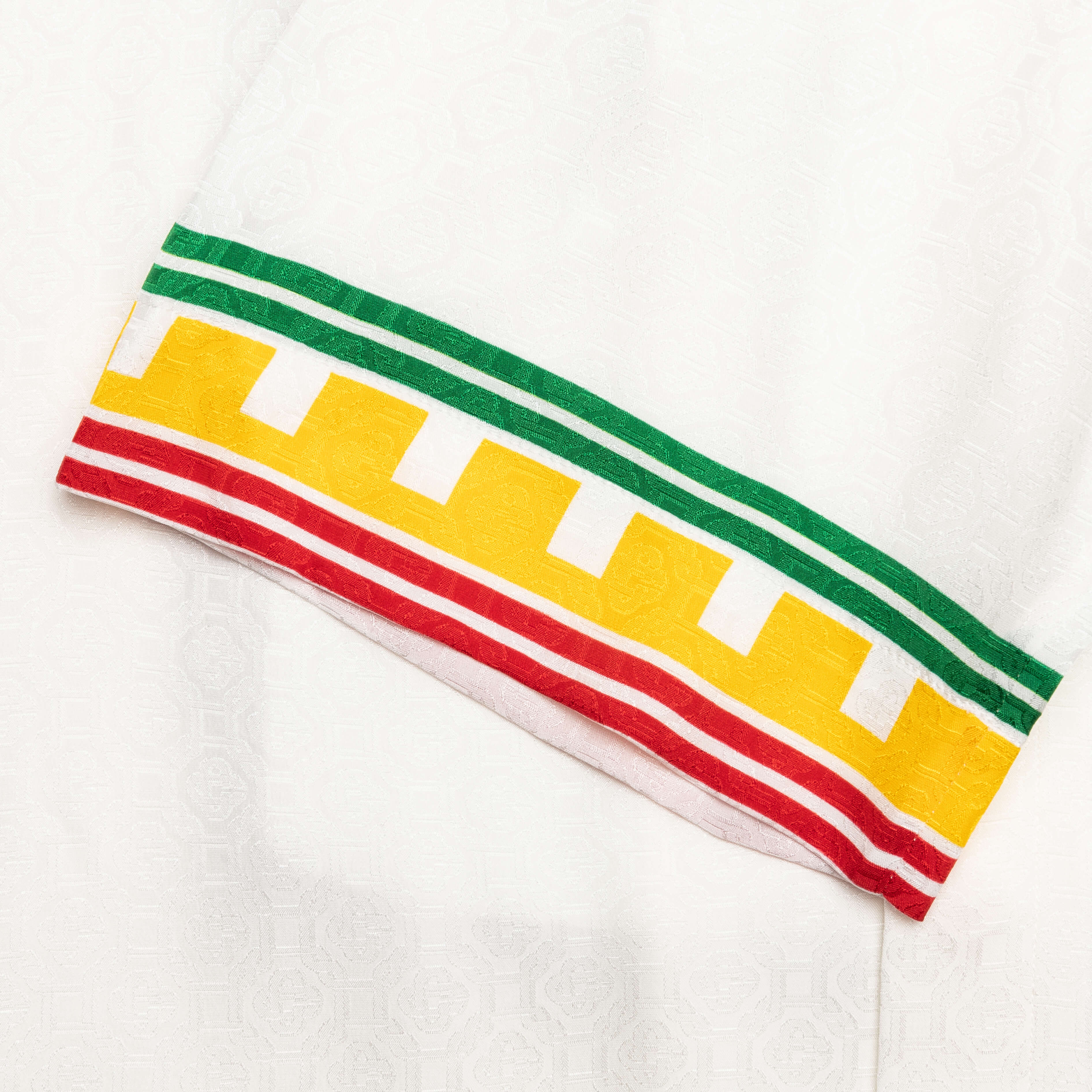 Short Sleeve Cuban Collar Shirt White