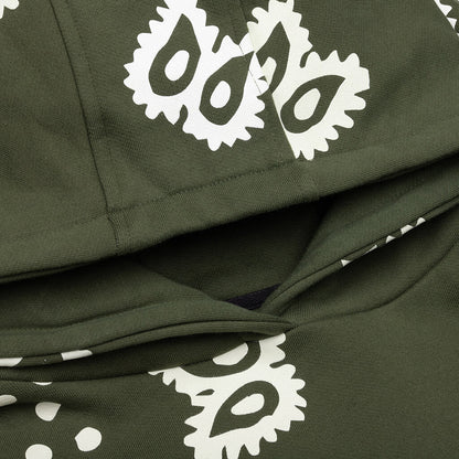 Bandana Hoodie Olive