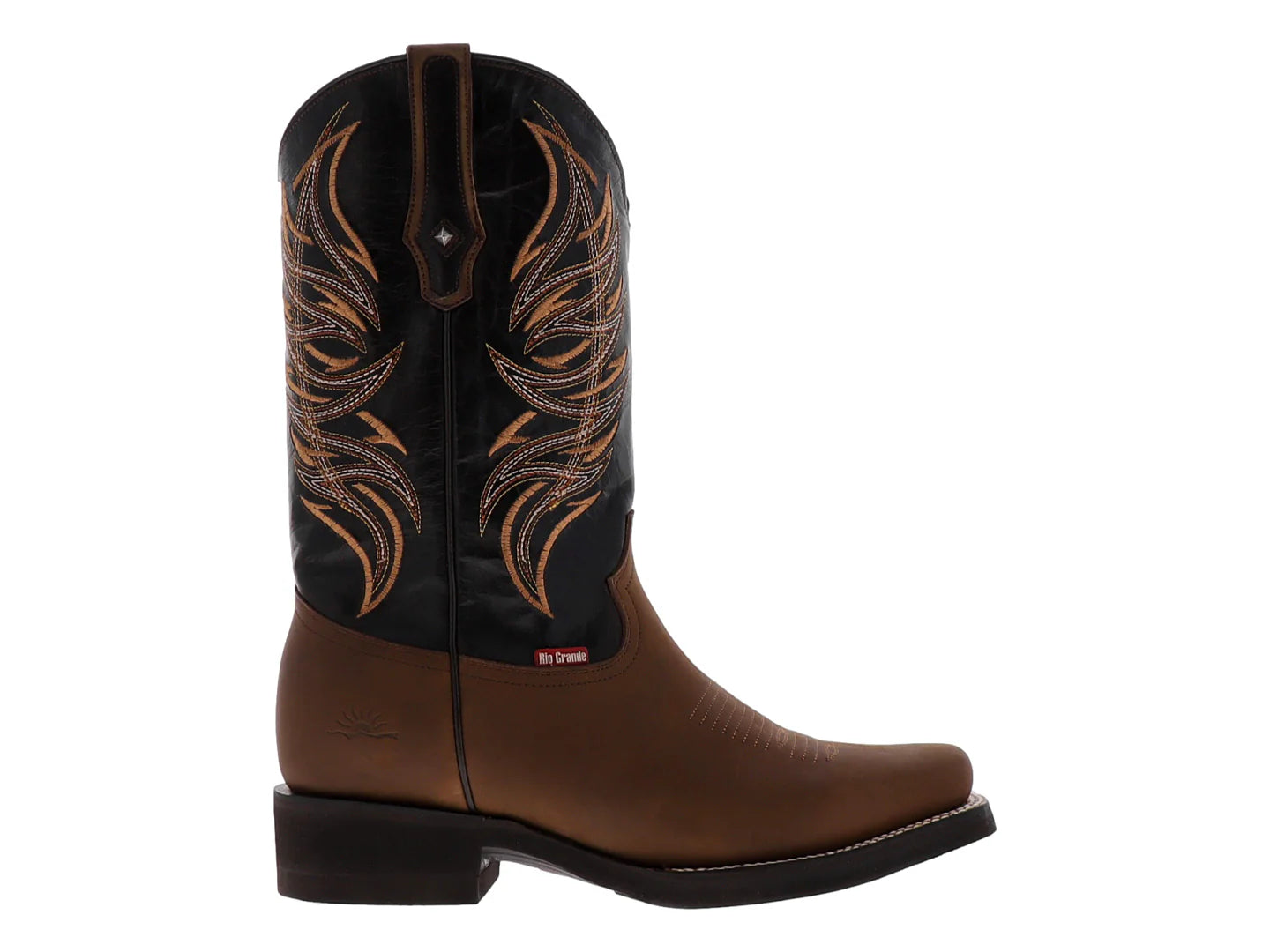 Botas Vaqueras Rio Grande Crazy Tan para Hombre
