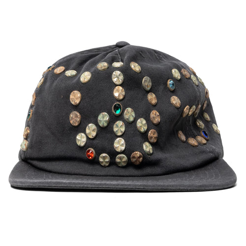 Studded Wrap Around Hat Black