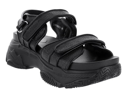 Sandalias ROZE Plataforma Negro para Mujer