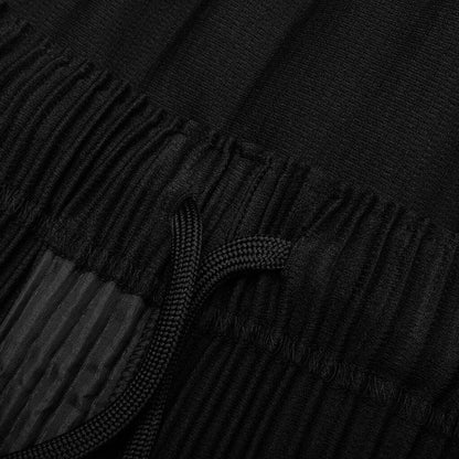 Relaxed Pleat Basics Pants Black