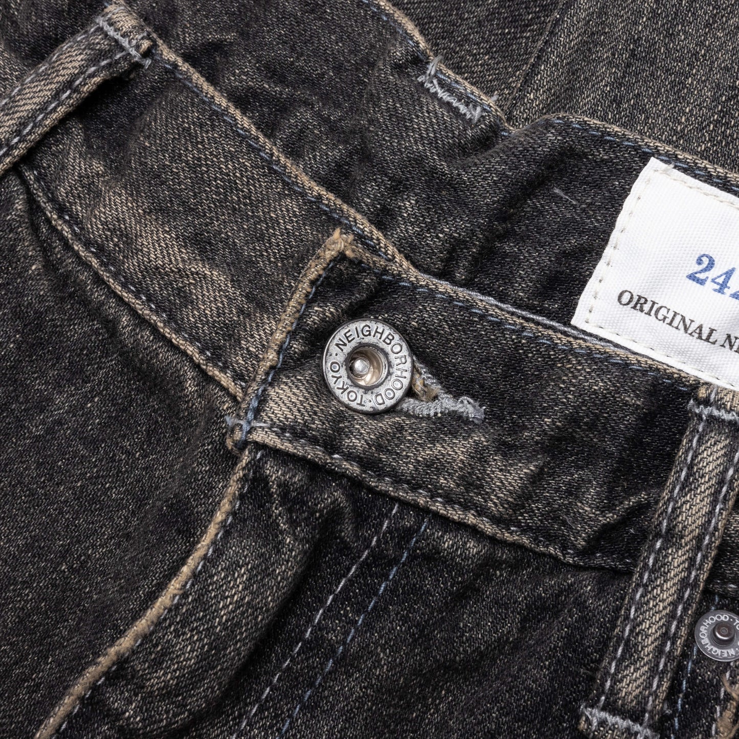 Savage Denim DP Basic Pants Black