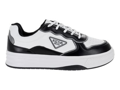 Tenis Clasben Praga Blanco Negro para Mujer