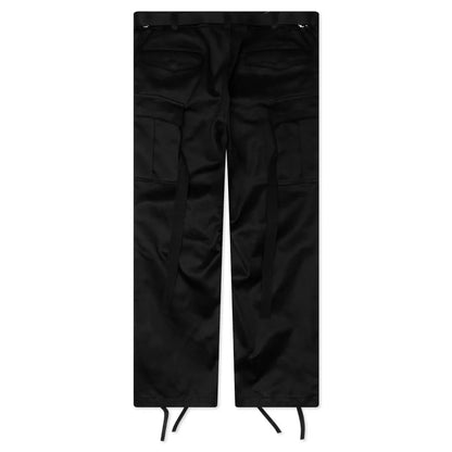 Cotton Chino Pants Black