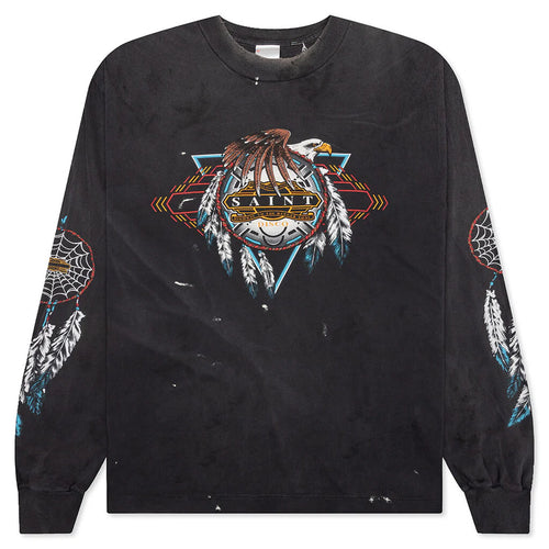 Saint Michael X Teflon Disco Mx6 Saint Disco L S Tee Black
