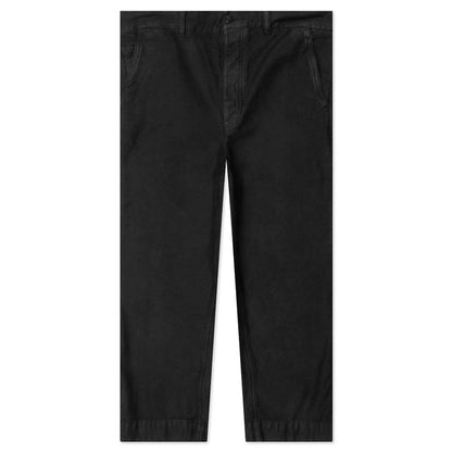 Relaxed Fitting Cotton Trousers GD 7333 MW Black