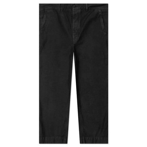 Relaxed Fitting Cotton Trousers GD 7333 MW Black