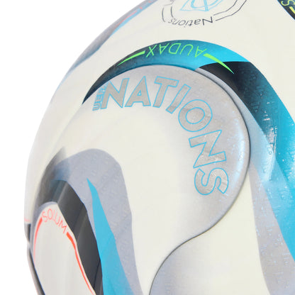 adidas UEFA Nations League 26 27 Pro Soccer Ball Legink Lemon White