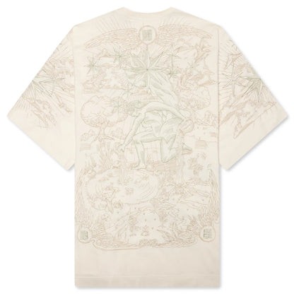 Tarot Print T Shirt Ivory