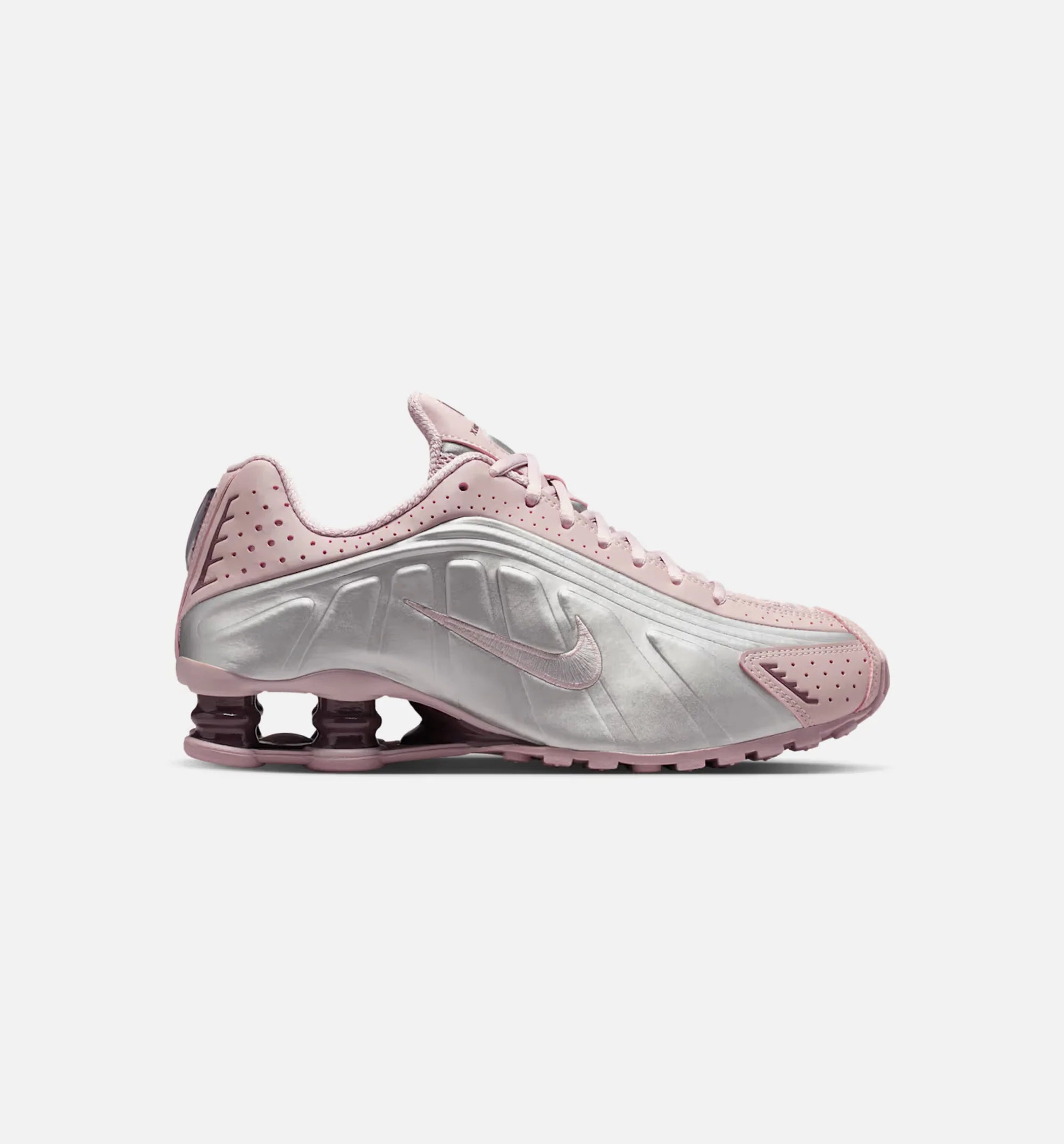 Shox R4 Womens Lifestyle Shoe Particle Rose Tattoo Metallic Silver