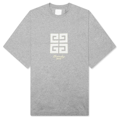 4G T Shirt Light Grey Melange