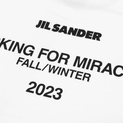 Looking for Miracles Layered Sweater With T Shirt Open White