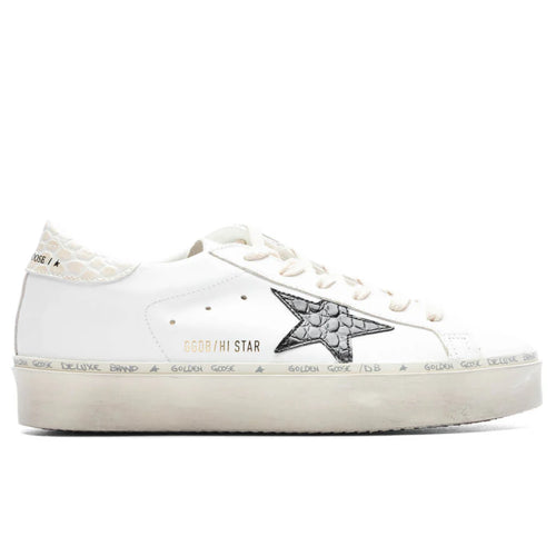 Womens Hi Star White Black Ivory