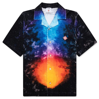 Gradient Towelling Shirt Tie Dye