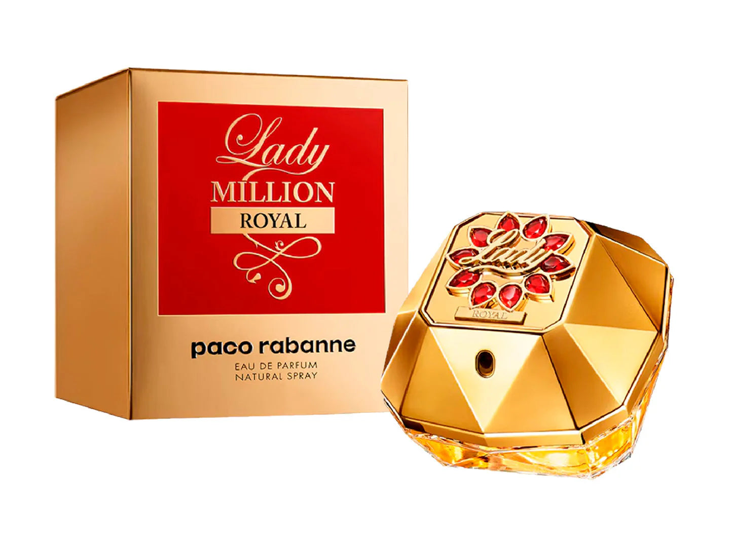 Perfume Paco Rabanne Lady Million Royal Dorado para Mujer