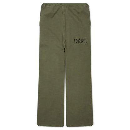 Drop Crotch Sweatpants Olive