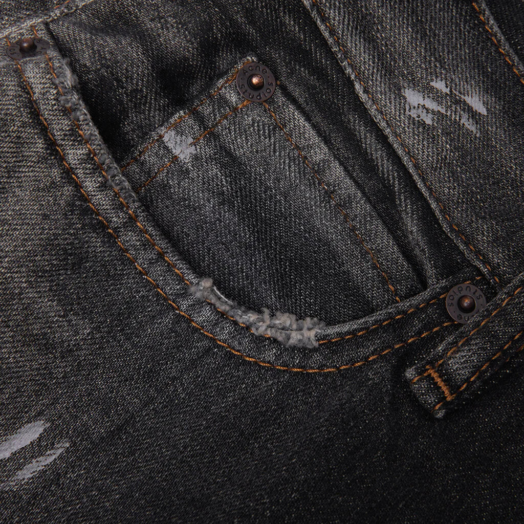 1981 U Black Trafalgar Loose Fit Jeans Black