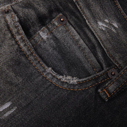 1981 U Black Trafalgar Loose Fit Jeans Black