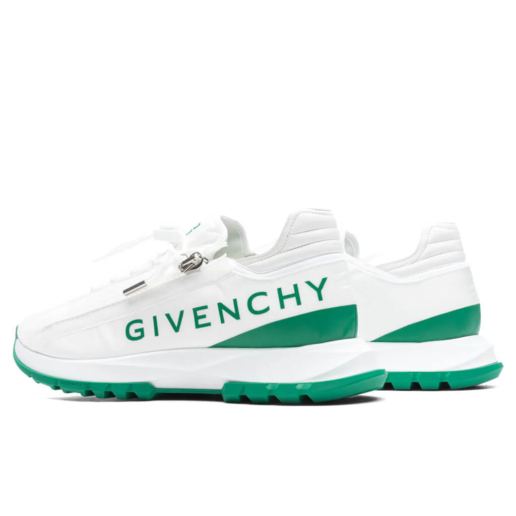 Spectre Zip Runners White Green