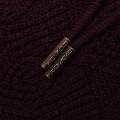 Cable Knit Pant Berry