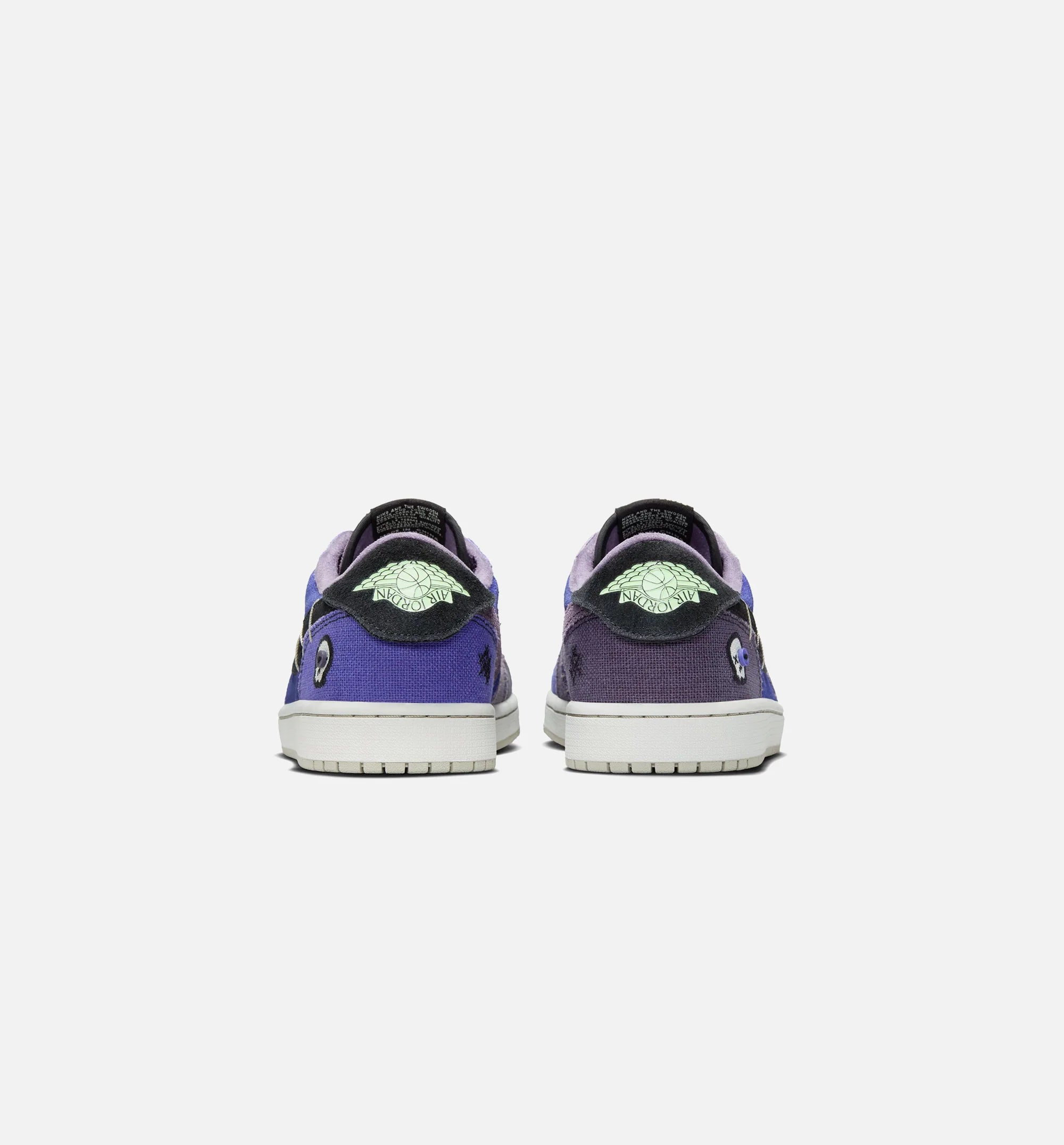 Air Jordan 1 Low OG Regency Purple and Dark Raisin Mens Lifestyle Shoe Regency Purple Vapor Green Black Dark Raisin Daybreak Light Silver