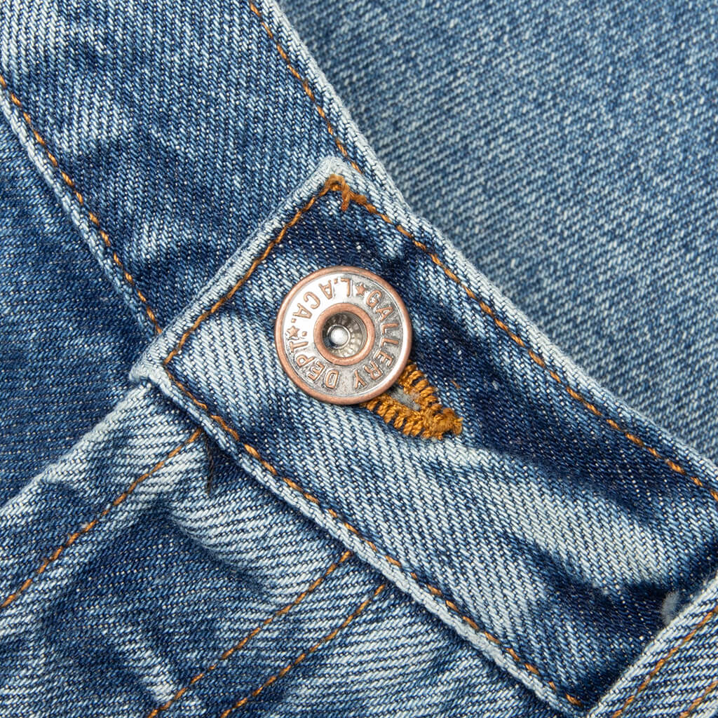 Melrose Medium Denim Pants Washed Indigo