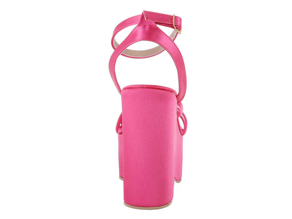 Sandalias de Plataforma Roze Color Pitaya para Mujer