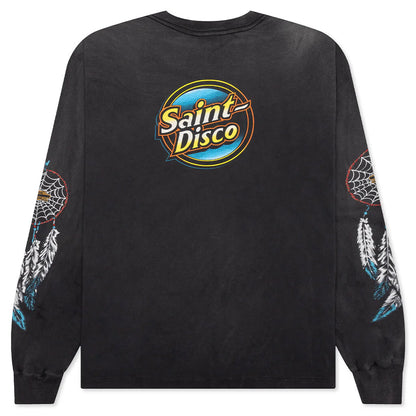 Saint Michael X Teflon Disco Mx6 Saint Disco L S Tee Black