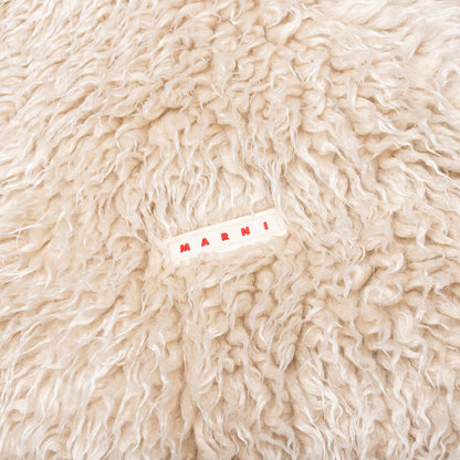 Shaggy Fleece Faux Fur Jacket Glass