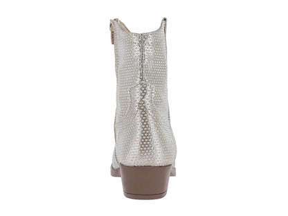 Botas Vaqueras Miroslava Oro para Niña