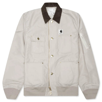 Sacai x Carhartt WIP Nylon Twill Duck Blouson Ivory