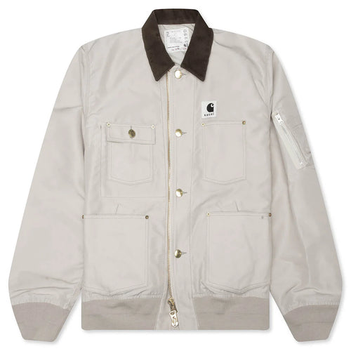 Sacai x Carhartt WIP Nylon Twill Duck Blouson Ivory