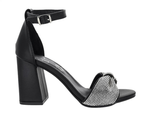 Sandalias Mirlo Negro para Mujer