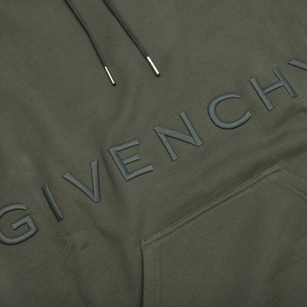 Classic Fit Hoodie Greyish Green