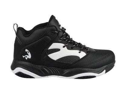 Tenis SHAQ Spin Move Negro y Blanco para Niño