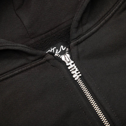 USO 123 CVA Zip Hoodie Mechanic Black