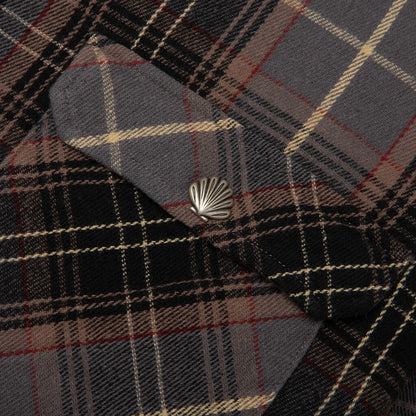 Crystal Flannel Shirt Black