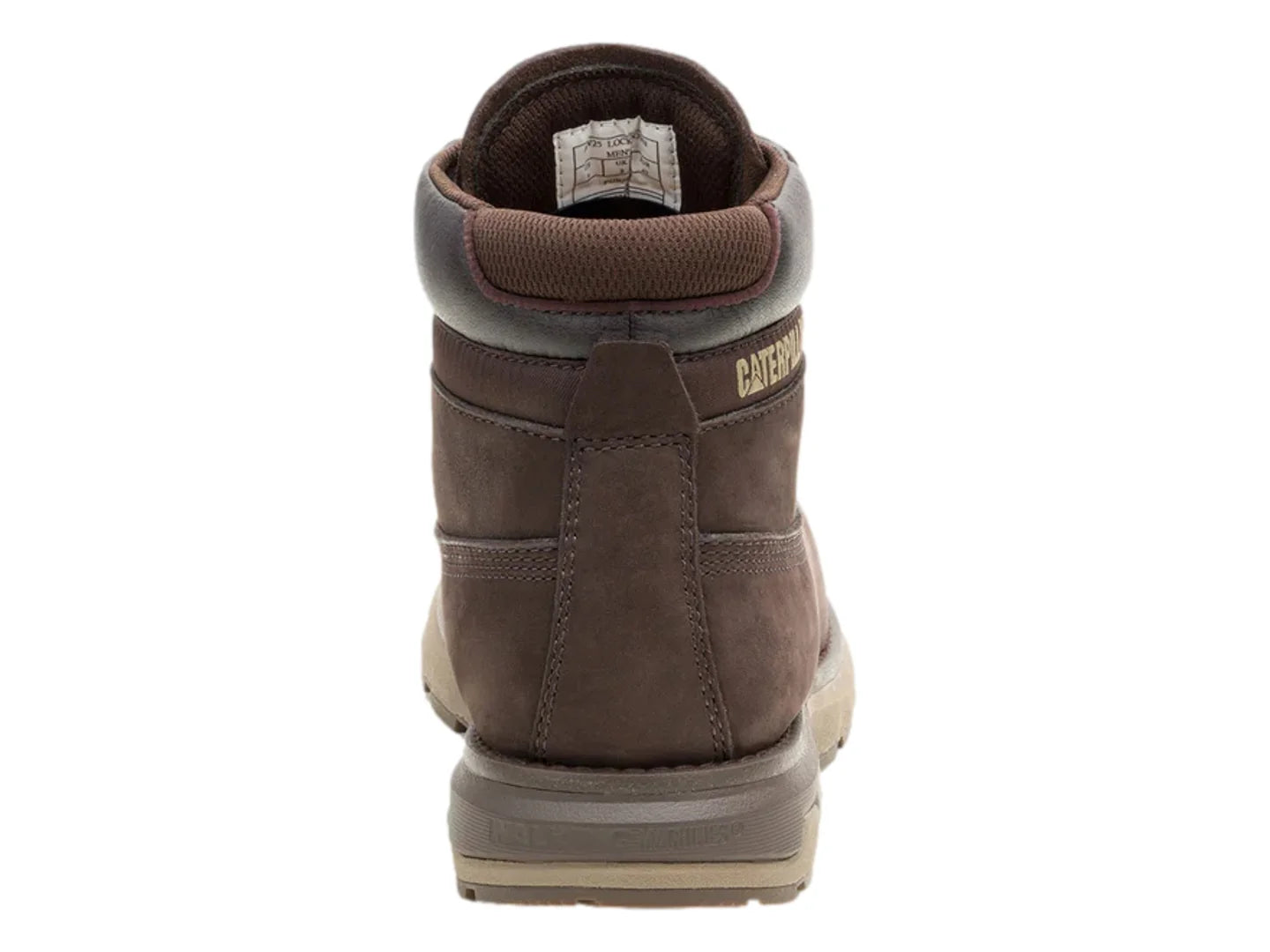Botas Caterpillar Cuero Marrón Oscuro para Hombre