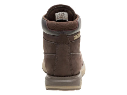 Botas Caterpillar Cuero Marrón Oscuro para Hombre