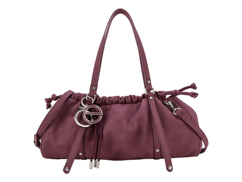 Bolsa de Hombro Cloe Tinto para Mujer